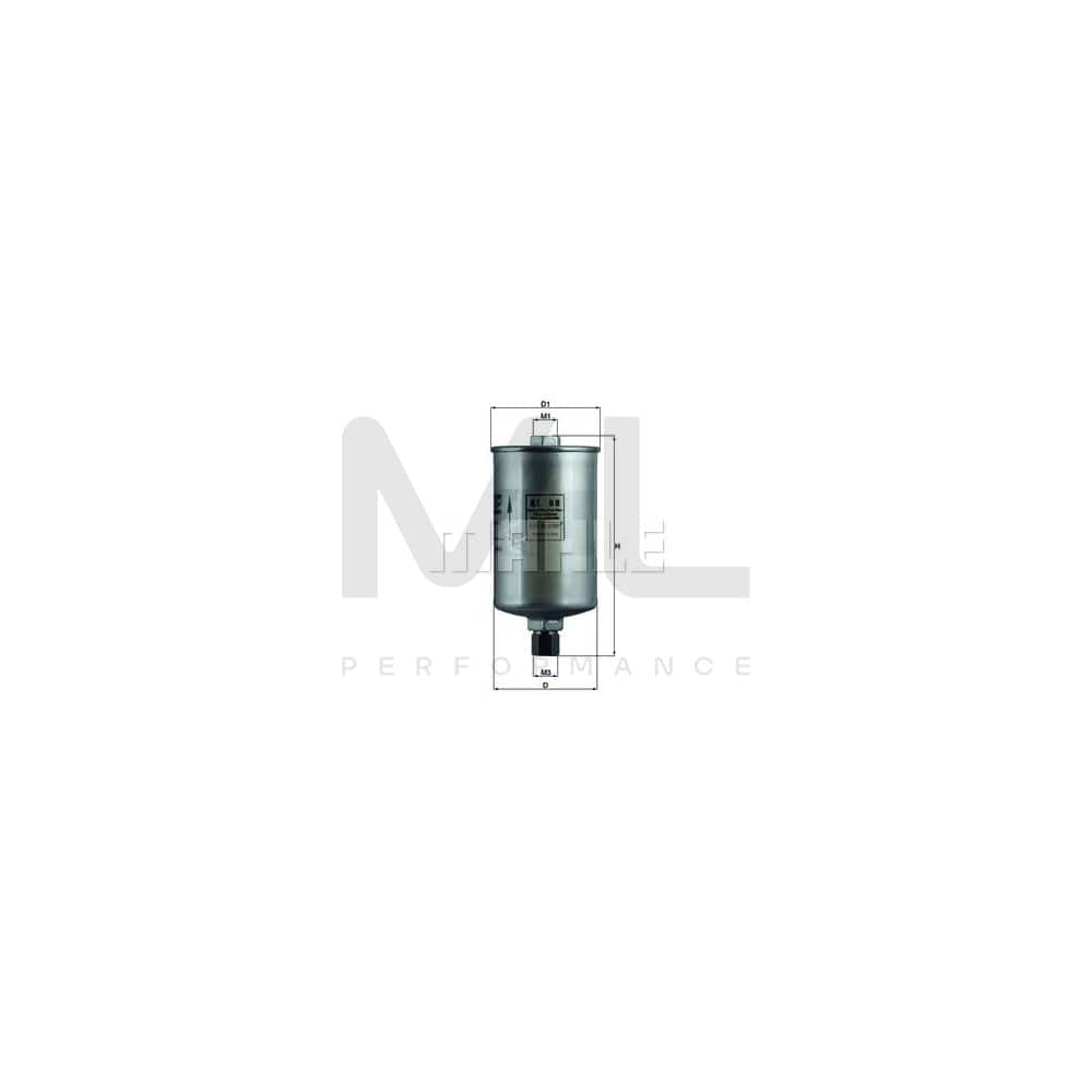 MAHLE ORIGINAL KL 88 Fuel filter In-Line Filter | ML Performance Car Parts