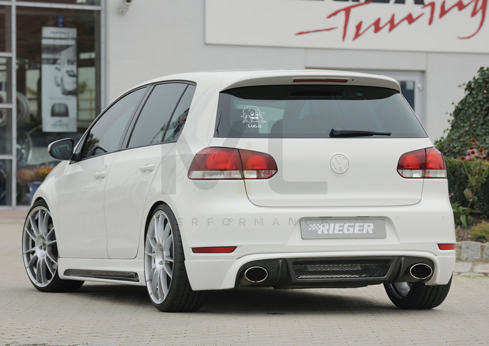 Rieger 00099124 VW Mk6 Golf Rear Diffuser (GTI & GTD) 2 | ML Performance EU Car Parts