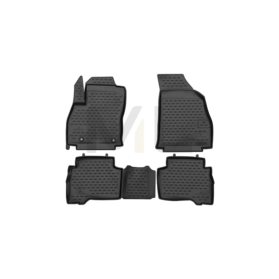 WALSER XTR 75091 Floor mat set Front and Rear | ML Performance Car Parts