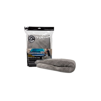 Chemical Guys Woolly Mammoth Microfiber Drying Towel, 36" x 25" Gray | ML Performance EU Car Parts