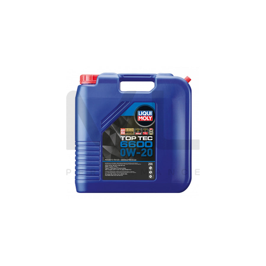 Liqui Moly Top Tec 6600 0W 20 20l