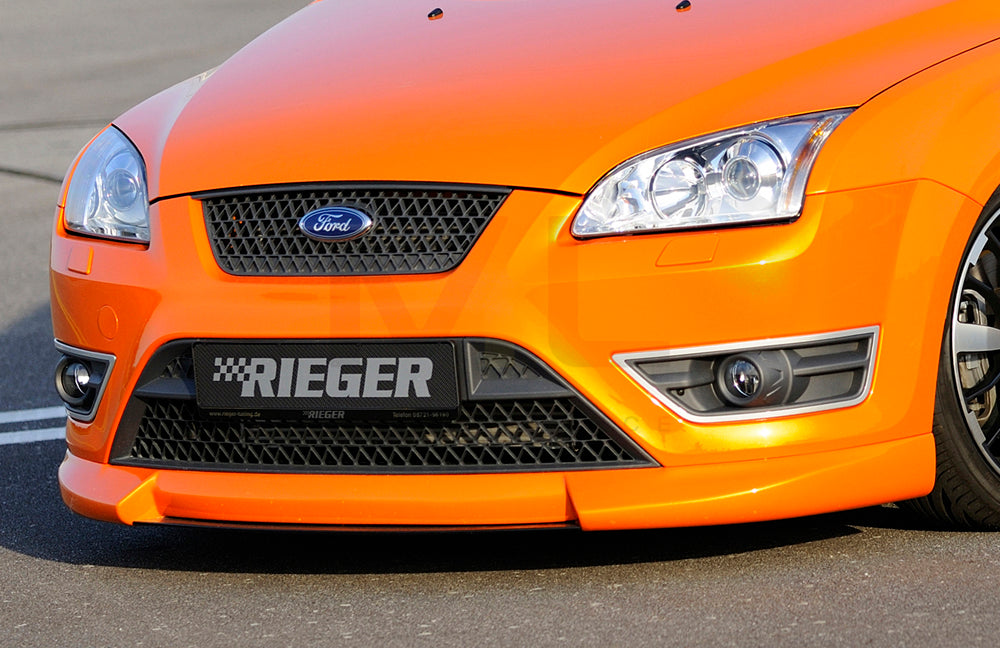 Rieger 00034140 Ford Focus 2 ST Front Splitter 1 | ML Performance UK Car Parts