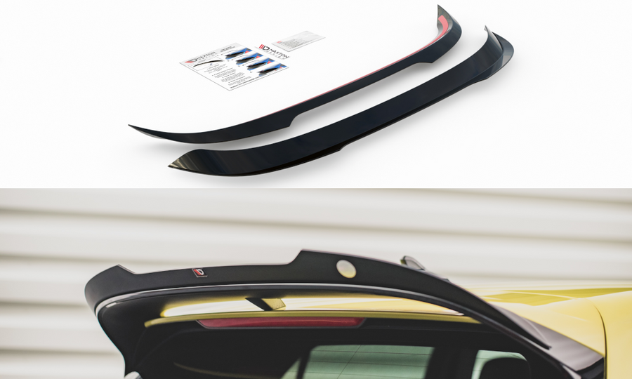 Maxton Design VW-GO-8-GTI-CS-CAP1T Spoiler Cap V.1 Volkswagen Golf R / GTI Clubsport MK8 | ML Performance UK Car Parts