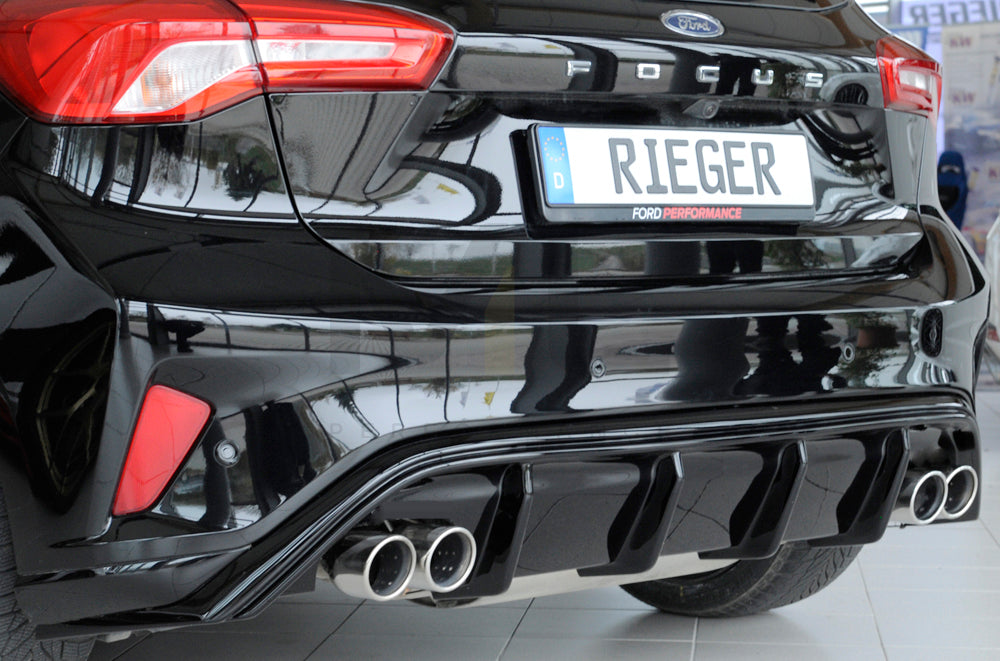 Rieger 00088195 Ford DEH Focus 4 Rear Diffuser (Inc. Focus 4 ST) 7 | ML Performance EU Car Parts