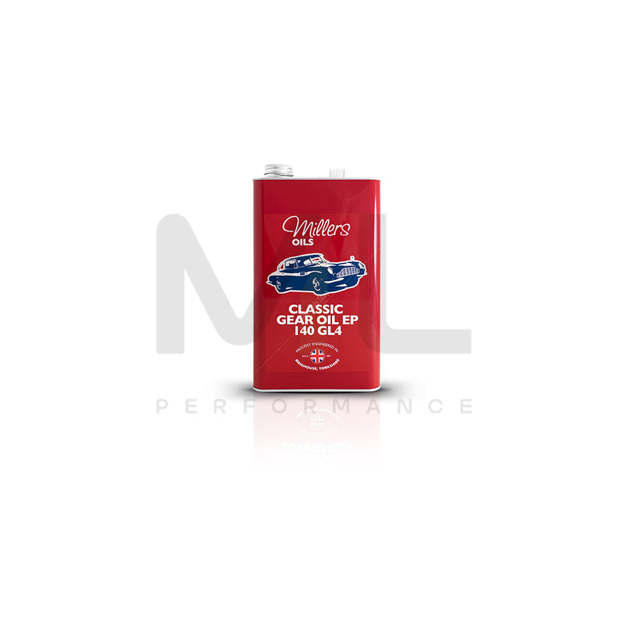 Millers Oils Classic Gear Oil EP 140 GL4 5l | Engine Oil | ML Car Parts UK | ML Performance