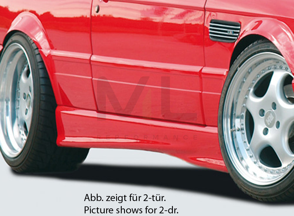 Rieger 00038036 BMW 3 Series E30 Side Skirt 1 | ML Performance EU Car Parts