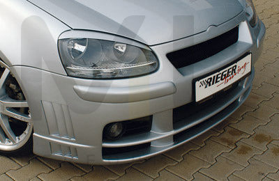 Rieger 00059310 VW Mk5 Golf Front Bumper 3 | ML Performance EU Car Parts