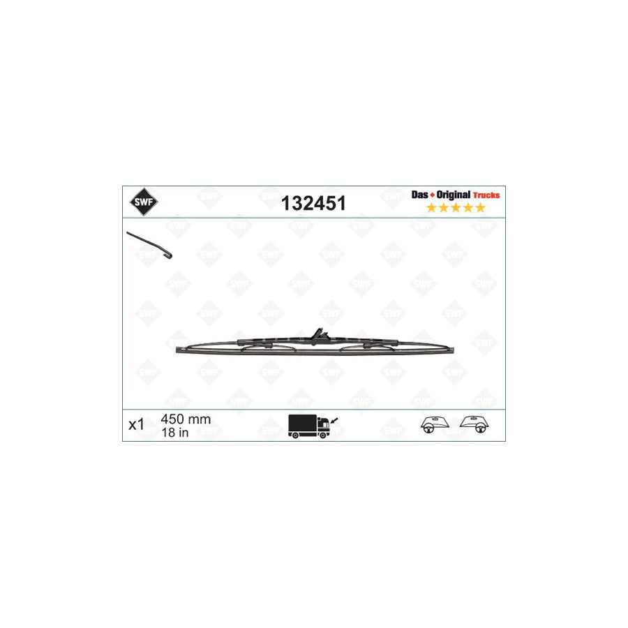 Swf 132451 Original Wiper Blade | ML Performance EU Car Parts