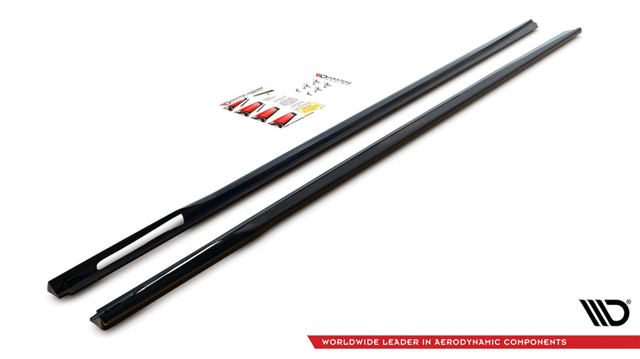 Maxton Design BMW Series 3 G20 / G21 M-Pack Side Skirts Diffusers V.2