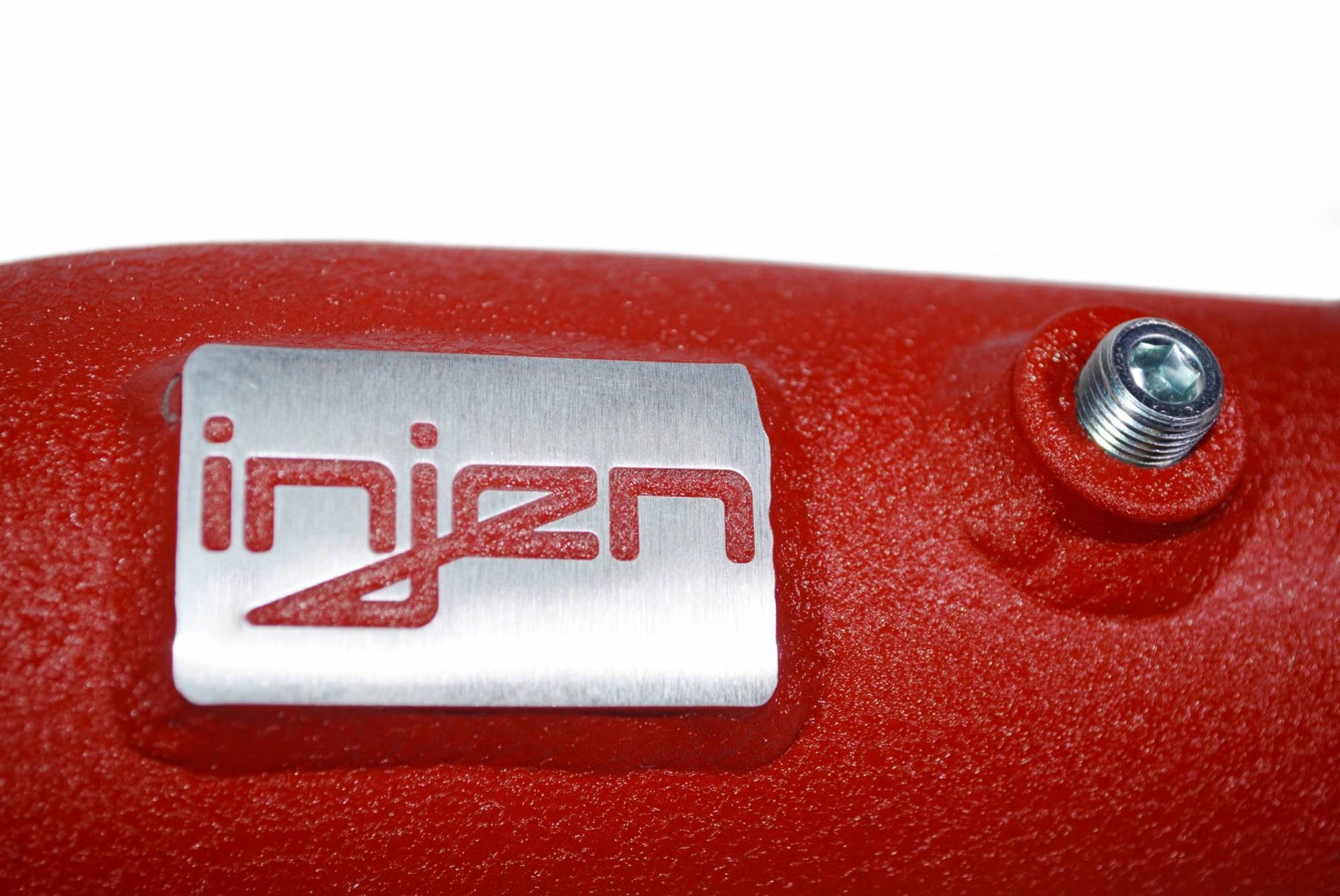 INJEN SES INTERCOOLER PIPES (WRINKLE RED) - SES1582ICPWR