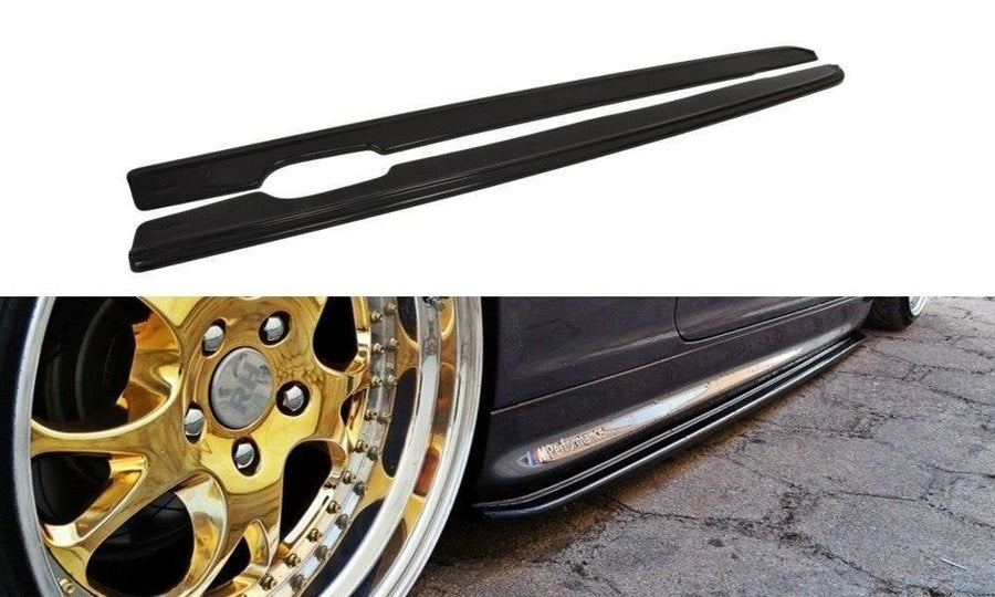 Maxton Design BM-3-46-C-MPACK-SD1T Side Skirts Diffusers BMW Series 3 E46 M-Pack Coupe | ML Performance UK Car Parts