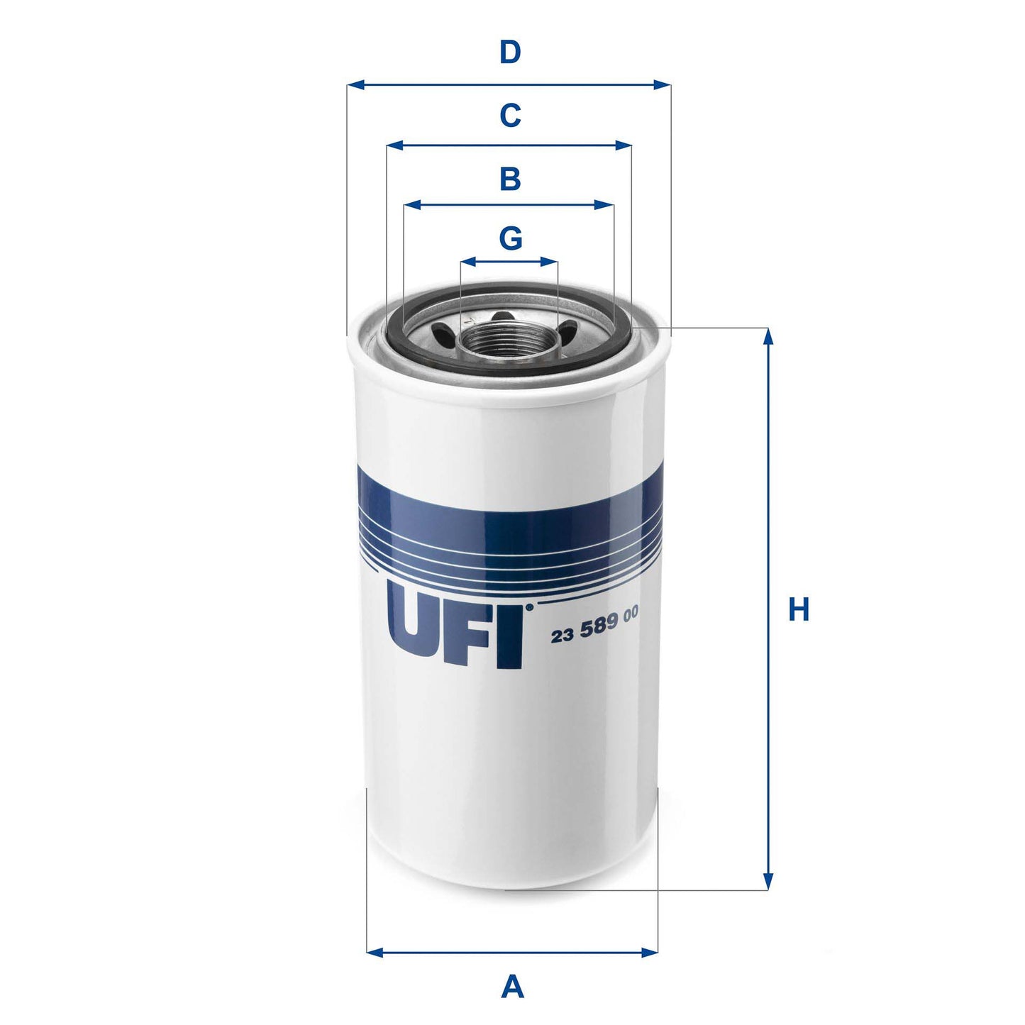 UFI 23.250.00 Oil Filter