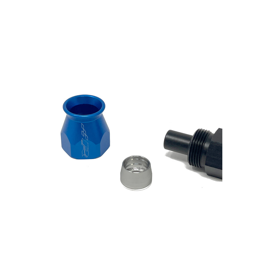 Precision Raceworks 201-0243 PTFE AN6 Fitting to Male AN6 Flare | ML Perfromance UK