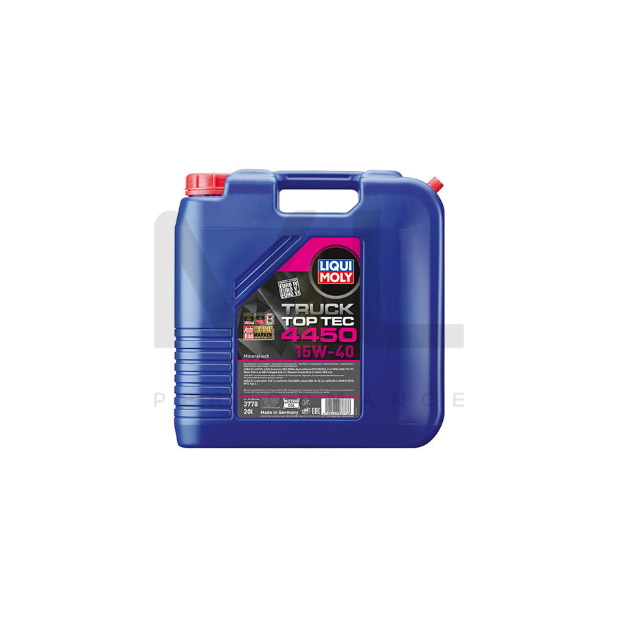 Liqui Moly Top Tec Truck 4450 15W-40 205l