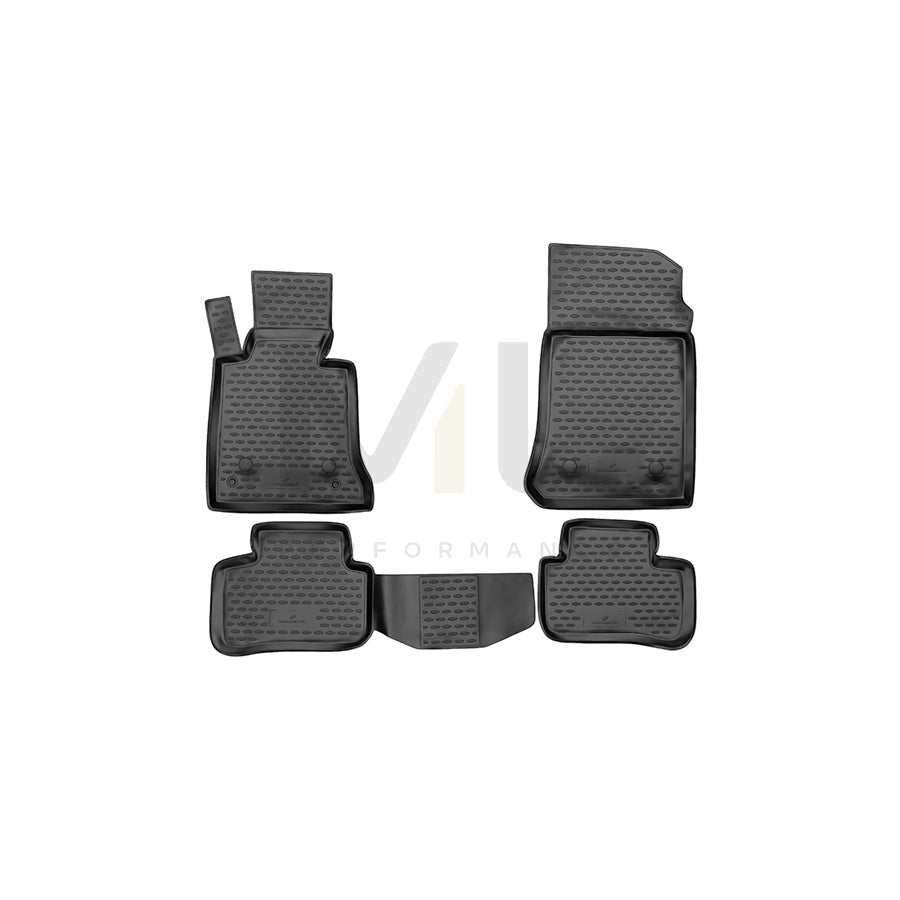 WALSER XTR 75027 Floor mat set Front and Rear | ML Performance Car Parts