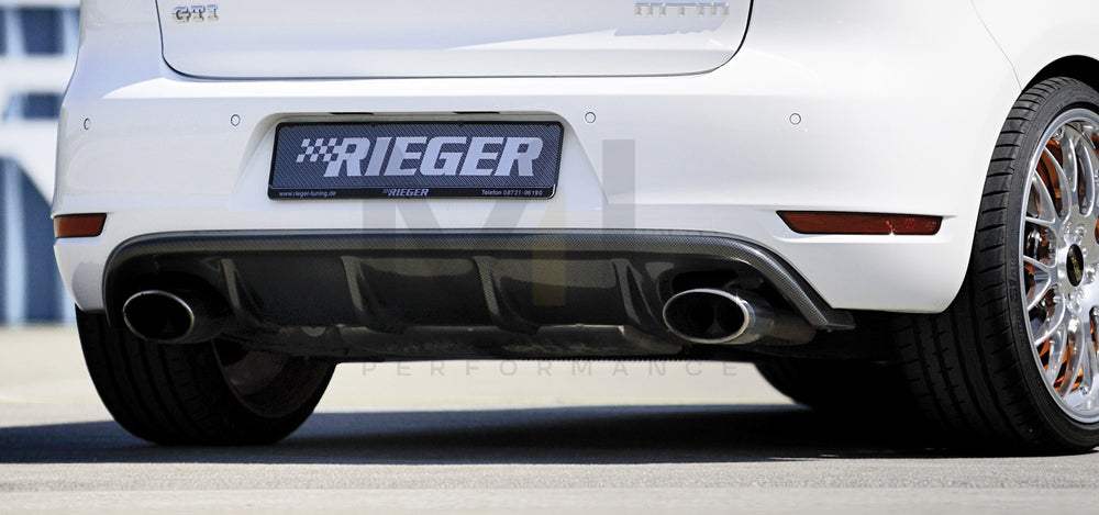 Rieger 00099799 VW Mk6 Golf Rear Diffuser (GTI & GTD) 1 | ML Performance EU Car Parts