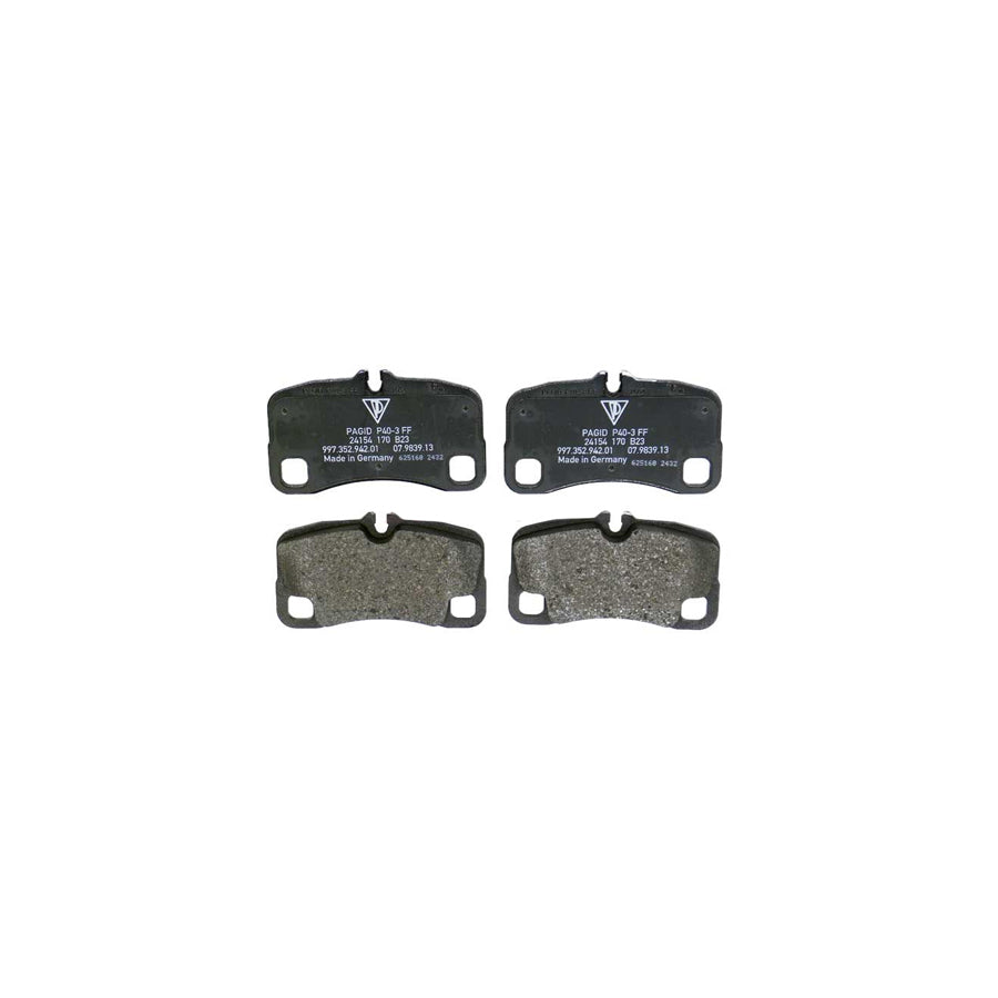 Genuine Porsche Brake Pads, Rear Porsche 997Gt3 / 997Gt3Rs | ML Performance EU Car Parts