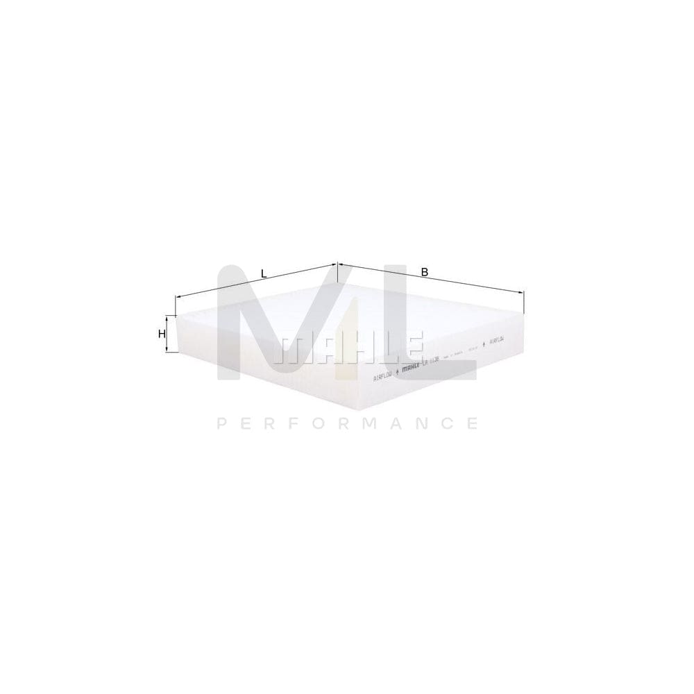 MAHLE ORIGINAL LA 1138 Pollen filter Particulate Filter | ML Performance Car Parts