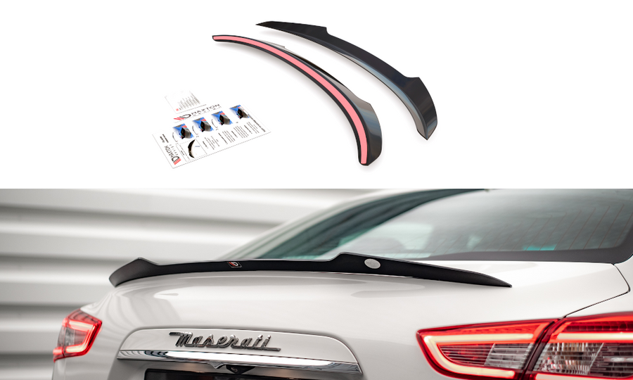 Maxton Design MA-GH-1-CAP1T Spoiler Cap Maserati Ghibli MK3 | ML Performance UK Car Parts