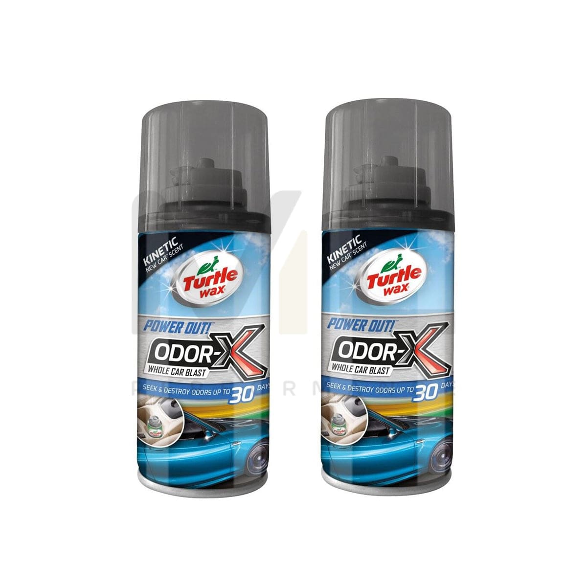 Turtle Wax Odor-X Whole Car Blast New Car 2 X 100 Ml