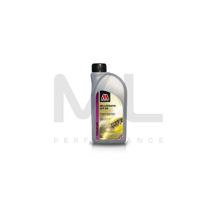 Millers Oils Millermatic ATF UN Automatic Transmission Fluid 1l | Engine Oil | ML Car Parts UK | ML Performance