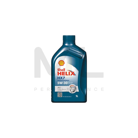 Shell Helix HX7 Professional AV Engine Oil - 5W-30 - 1Ltr Engine Oil ML Performance UK ML Car Parts