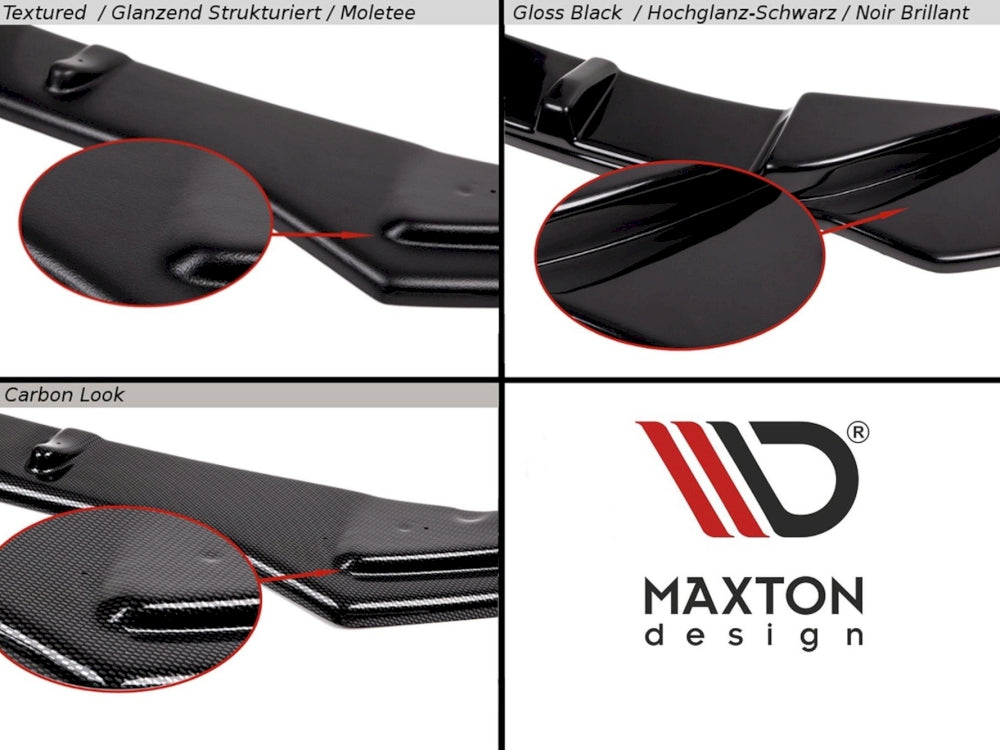 Maxton Design Seat Leon Fr MK4 (2020-) Front Splitter V4