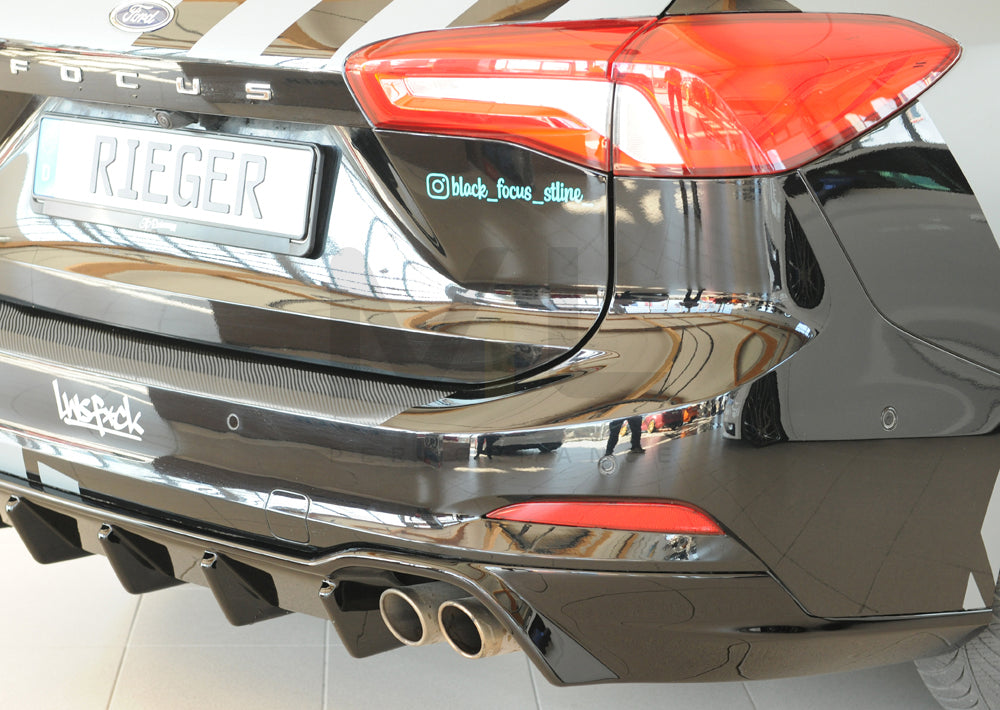 Rieger 00088236 Ford DEH Focus 4 Rear Diffuser (Inc. Focus 4 ST) 3 | ML Performance EU Car Parts