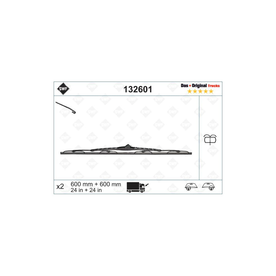 Swf Original 132601 Wiper Blade | ML Performance EU Car Parts