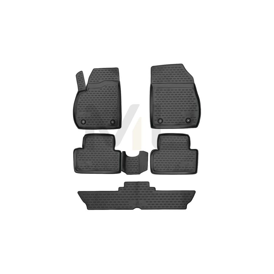 WALSER XTR 75043 Floor mat set Centre, Front and Rear | ML Performance Car Parts