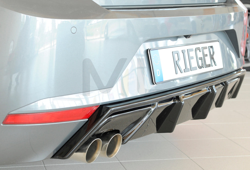 Rieger 00088168 SEAT KJ Rear Diffuser (Ibiza FR & Ibiza) 5 | ML Performance EU Car Parts