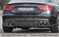 Rieger 00088043 Audi B8 B81 Rear Diffuser (A5 & S5) 1 | ML Performance EU Car Parts