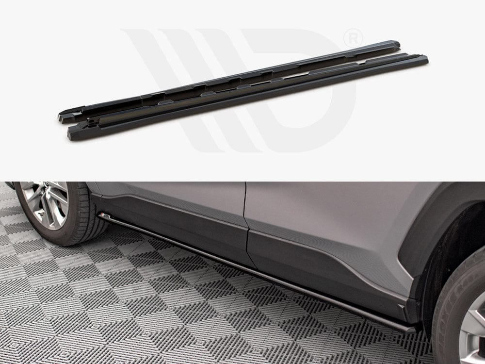 Maxton Design TO-RAV4-5-SD1T Side Skirts Diffusers Toyota Rav4 MK5 (2019-) | ML Performance UK Car Parts