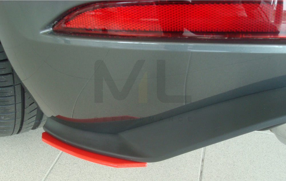 Rieger 00059595 VW Mk7 Golf Rear Side Splitter (GTI, GTD & GTE) 8 | ML Performance EU Car Parts