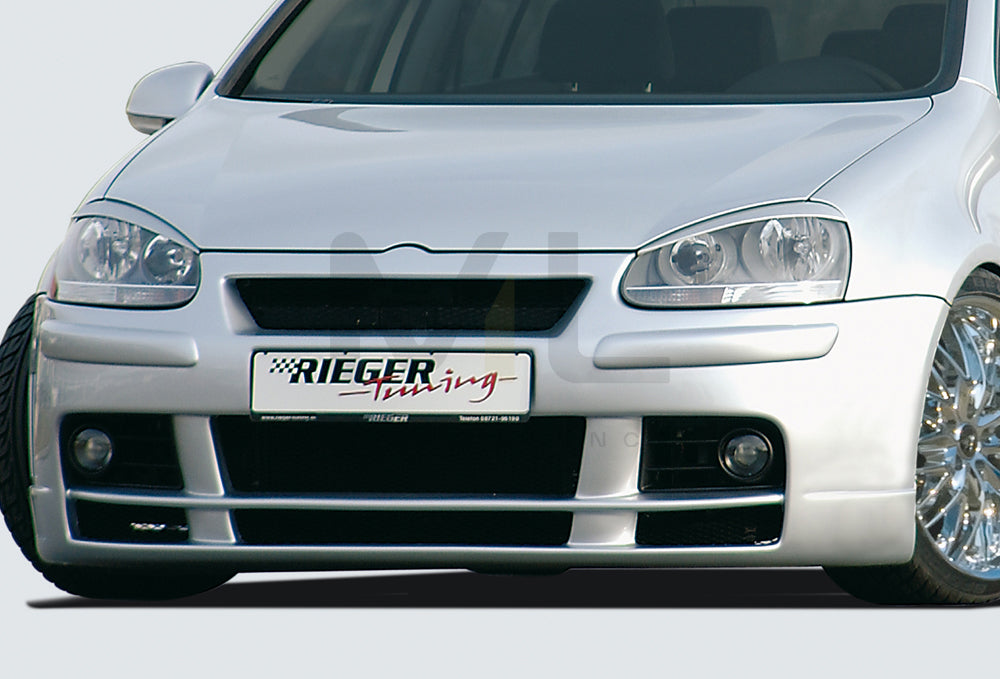 Rieger 00059310 VW Mk5 Golf Front Bumper 1 | ML Performance EU Car Parts