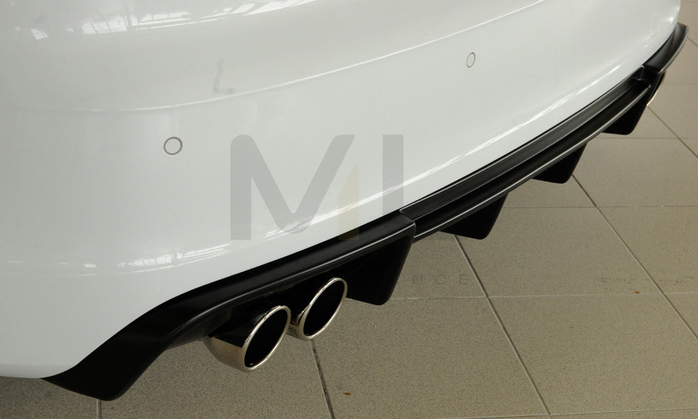 Rieger 00056805 Audi 8V A3 Rear Diffuser 4 | ML Performance EU Car Parts