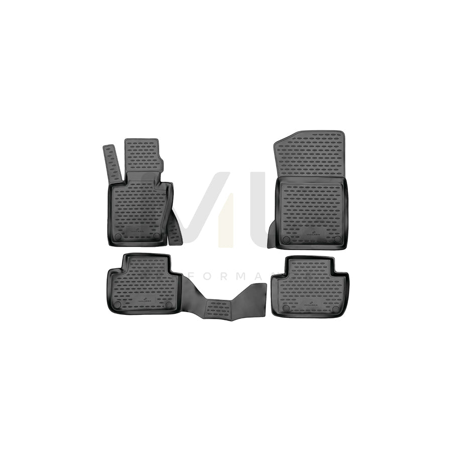 WALSER XTR 75016 Floor mat set Front and Rear | ML Performance Car Parts