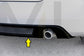 Rieger 00088075 Audi 8H A4 Rear Diffuser 1 | ML Performance EU Car Parts