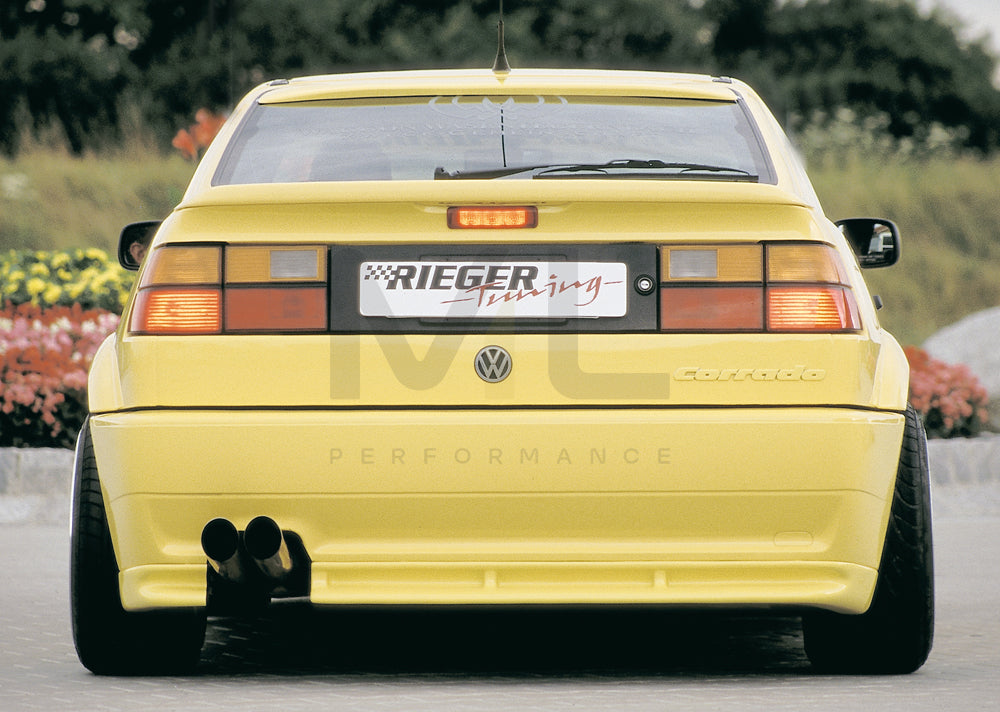 Rieger 00020036 VW 53I Corrado Rear Diffuser 3 | ML Performance EU Car Parts