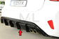 Rieger 00088193 Ford DEH Focus 4 Rear Diffuser (Inc. Focus 4 ST) 1 | ML Performance EU Car Parts