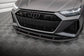 MAXTON DESIGN CF-AU-RS6-C8-FD1-245-P CARBON FIBER FRONT SPLITTER AUDI RS6 C8 / RS7 C8 | ML Performance