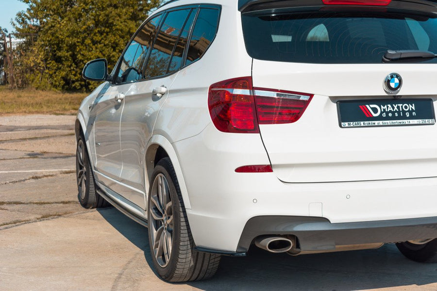 Maxton Design BMW X3 F25 M-Pack (Facelift) Rear Side Splitters