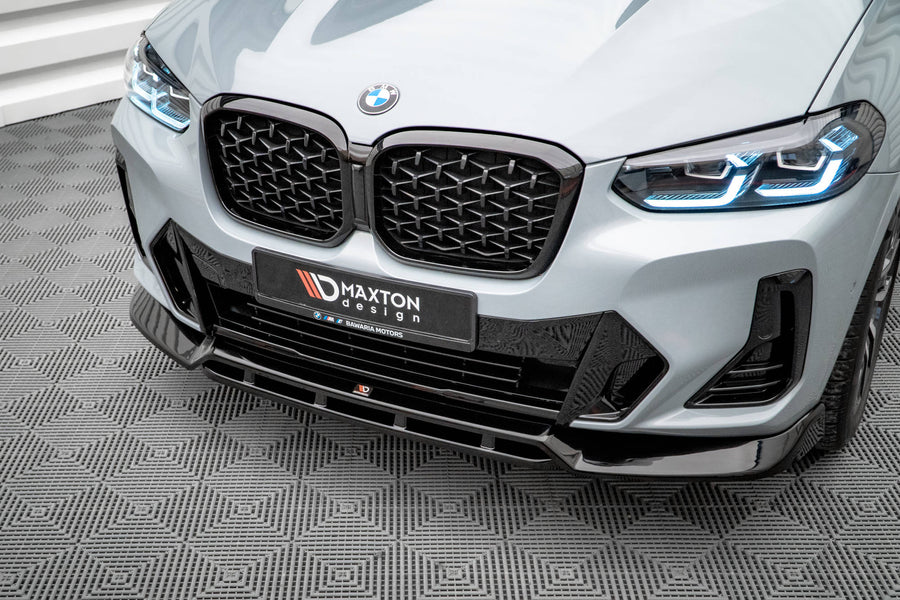 Maxton Design BMW X4 M-Pack G02 Facelift Front Splitter V.1