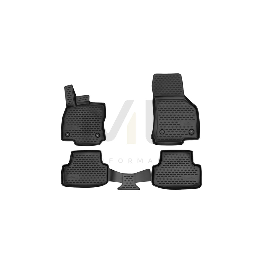 WALSER XTR 75008 Floor mat set Front and Rear | ML Performance Car Parts