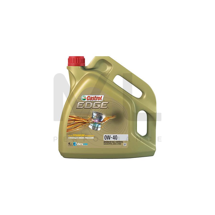 Castrol Edge FST Engine Oil - 0W-40 - 4ltr Engine Oil ML Performance UK ML Car Parts