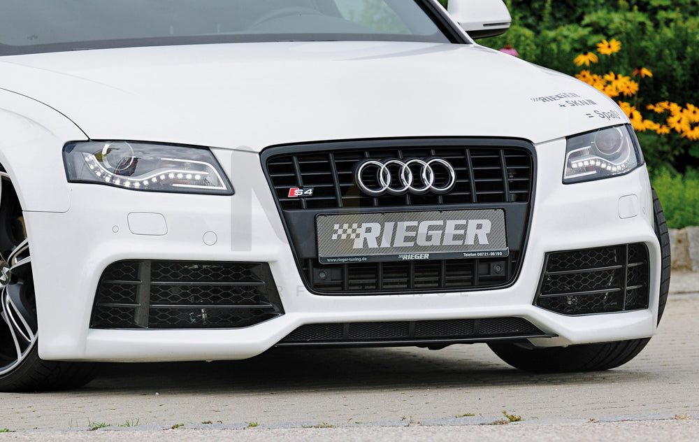 Rieger 00055525 Audi B8 B81 Front Bumper (A4 & S4) 1 | ML Performance EU Car Parts