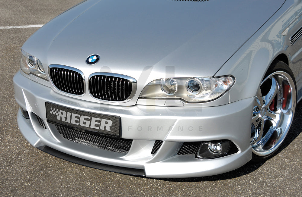 Rieger 00050411 BMW 3 Series E46 Front Bumper 1 | ML Performance EU Car Parts