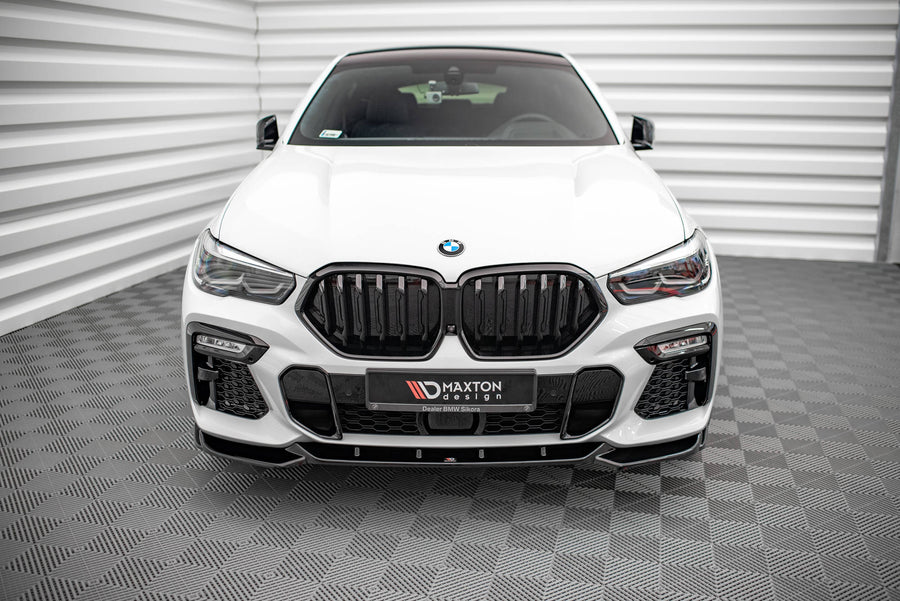 Maxton Design BMW X6 M-Pack G06 Front Splitter V.1