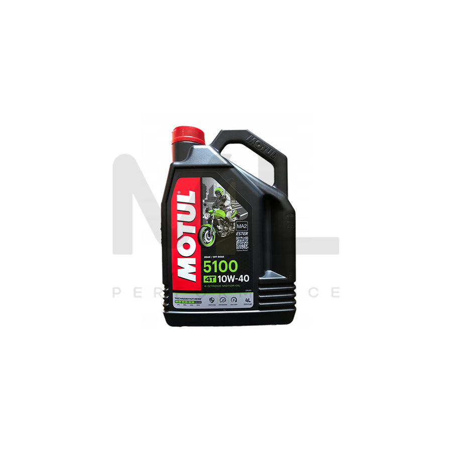 Motul 5100 4T 10w-50 Ester Synthetic Racing Motorcycle Engine Oil 4l | Engine Oil | ML Car Parts UK | ML Performance