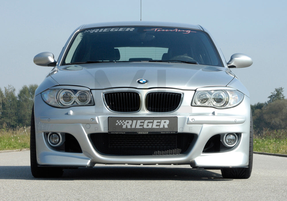 Rieger 00035016 BMW 1 Series E87 Front Bumper 5 | ML Performance EU Car Parts